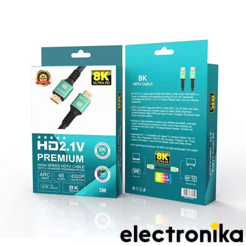 Câble HDMI 2.1 8K haute vitesse 1,5 m